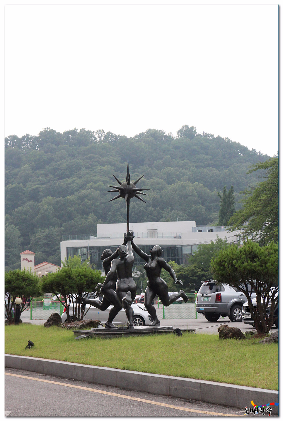 [광주 놀만한곳, 무등산 모노레일] 호텔무등파크 입구 조형물