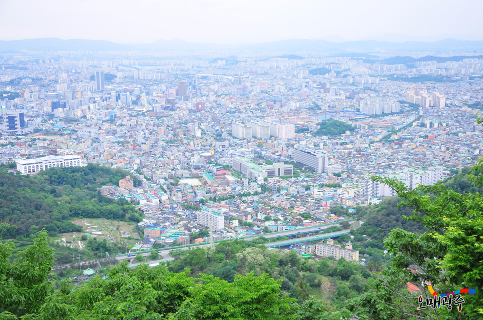 [광주 놀만한곳, 무등산 모노레일] 광주 모습